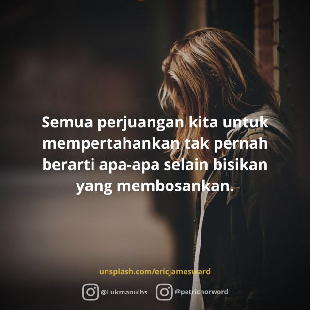 jatuh cinta sendirian | Tumblr