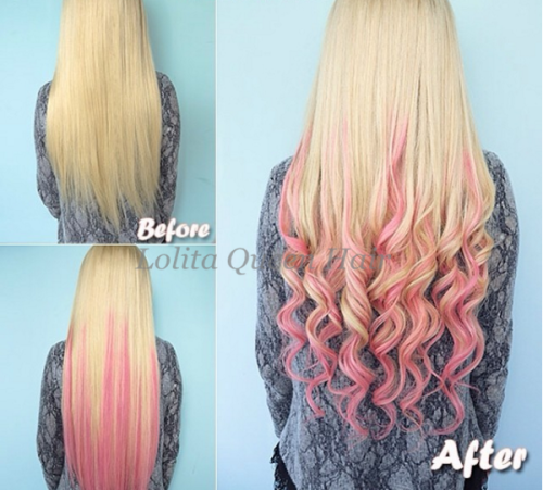 Pink Ombre Hair Tumblr
