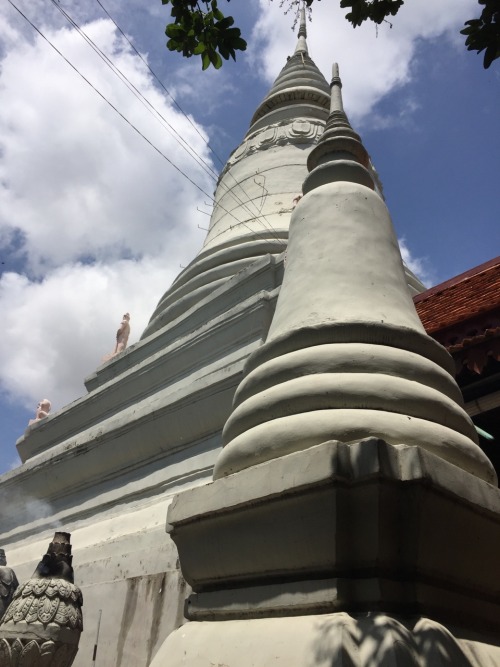 8th Oct 2015We visited Wat phnom, central market and Chroy...