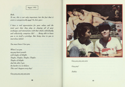 1970s gay gay gay gay gay gay gay! love letters