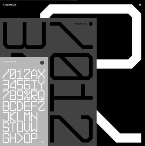 searchsystem:72point / Faqbotsans / Typeface / 2018