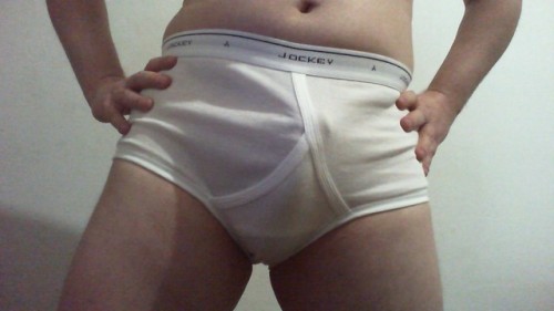 You ever wanted to see me in Y-front briefs?