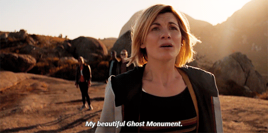 Doctor Who The Ghost Monument 11x02 the TARDIS is the Ghost Monument