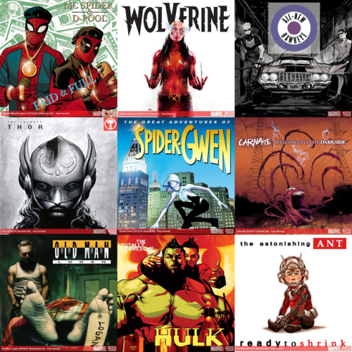 extraordinary-heroes:Marvel Hip-Hop Variants (Season 1)