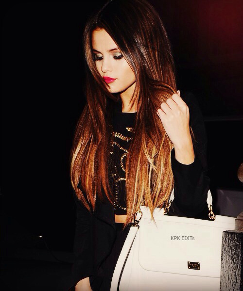 selena gomez hair on Tumblr