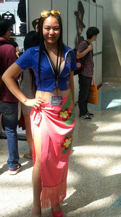 One Piece cosplayers at Anime Expo 2014