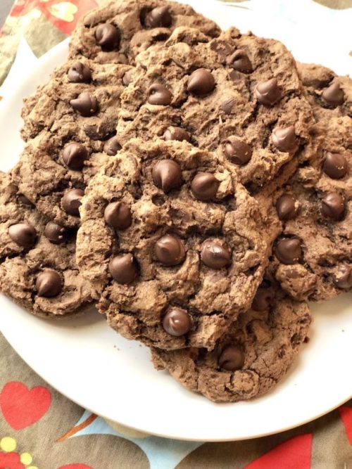 foodffs:Soft Batch Double Chocolate CookiesFollow for...