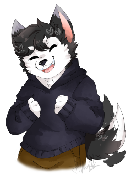 anthro husky | Tumblr