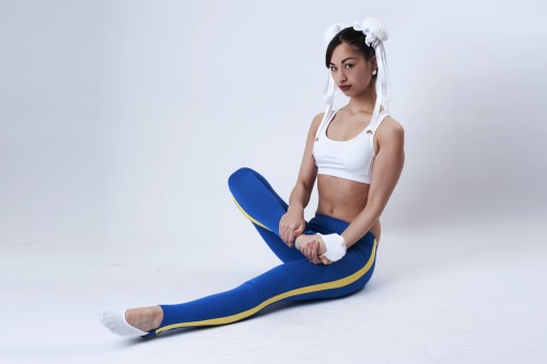 cosplaygirl:Chun Li Sporty 1a by jagged-eye on deviantART