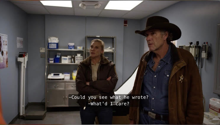 misophonia blog — [[MORE]] Longmire Season 6 Episode 3