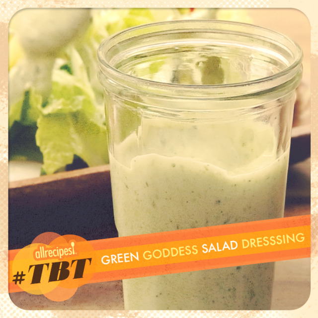 Green Goddess Salad Dressing makes just about... Allrecipes