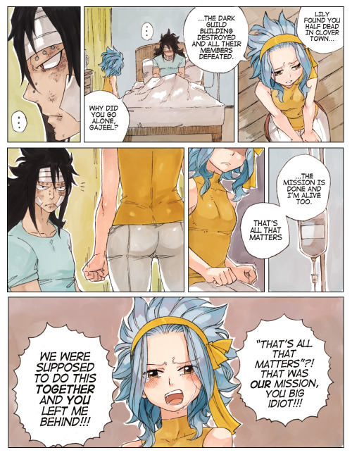 rboz:prompt 7 - jealousyDrawing a conflicted Gajeel is...