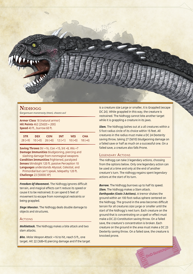 nidhogg creature