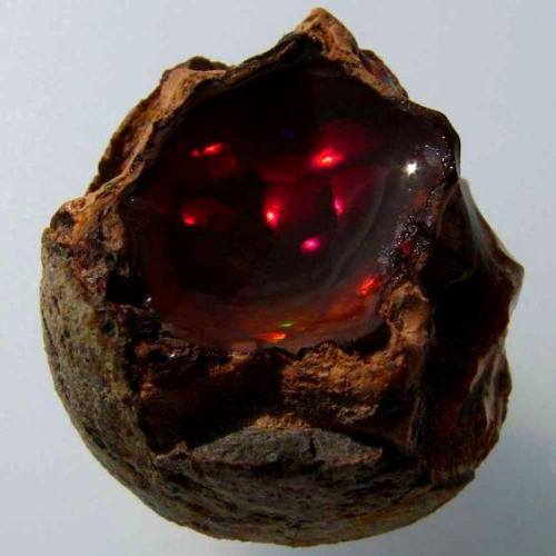 geologyin-blog:Gorgeous Wollo-Rough Opal From Ethiopia...