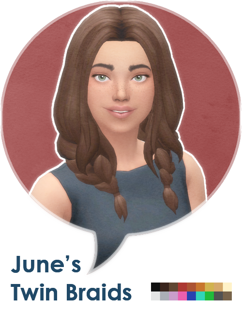 Because I love this kind of hairstyle!
â—¦ Teen to elder.
â—¦ All 18 EA colors.
â—¦ Feminine fashion style.
â—¦ Hat compatible.
â—¦ Basegame compatible.
Download @ MediaFire
Download @ SimFileShare