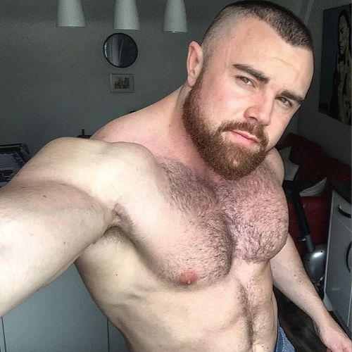 Bearded and hairy