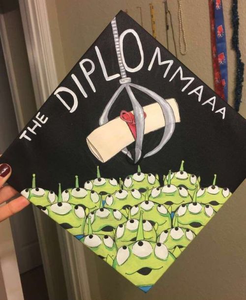 disney graduation cap | Tumblr