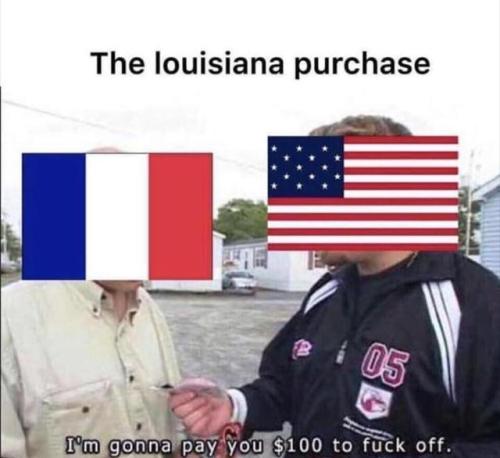 fakehistory:Louisiana Purchase (1803)