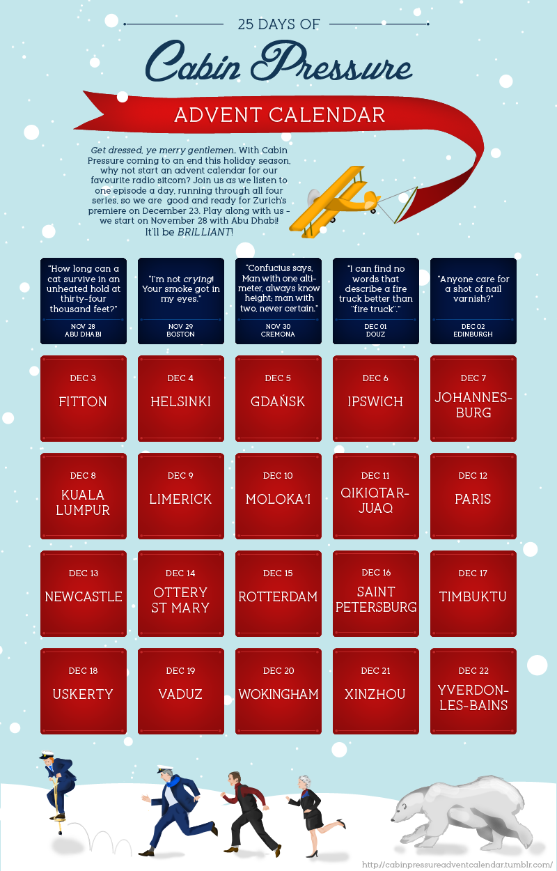 Cabin Pressure Advent