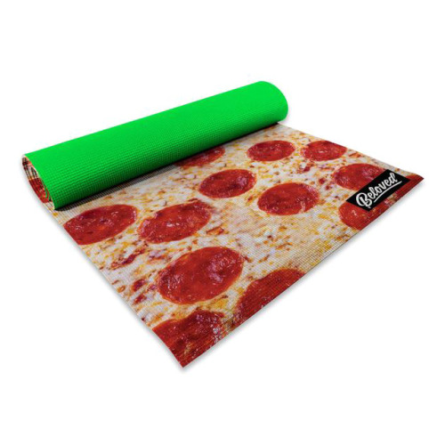 pizza yoga hot yoga yoga mat yum