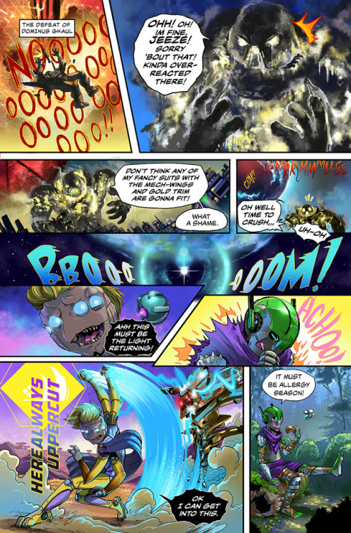 A new page of  Watermelon Exo webcomic coming at you! I...