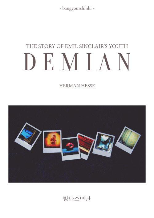 cyyphr:bts’ wings x herman hesse’s demian: a photobook(click...