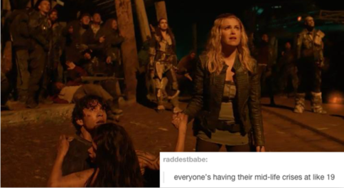 bellamyblakesgun:The 100 + text posts (1/?)(Bellarke + text...