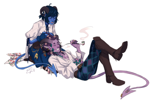 lovable disaster tiefling friends i feel like molly would...