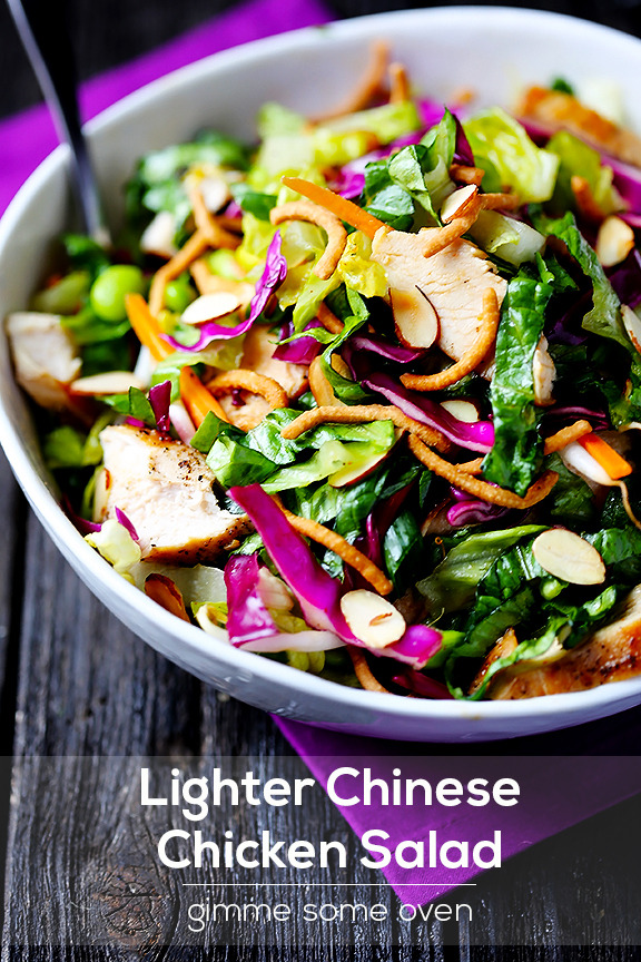 Lighter Chinese Chicken Salad