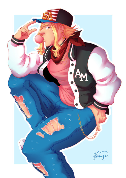 minouze:Young Toshinori print that will be available on my shop...