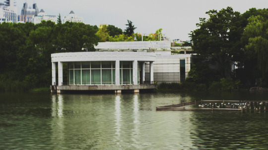 Building by the Lake