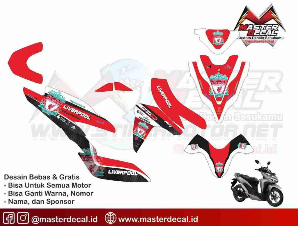 Cutting Sticker Modifikasi Motor Striping Moto