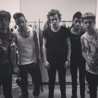 one direction black and white on Tumblr