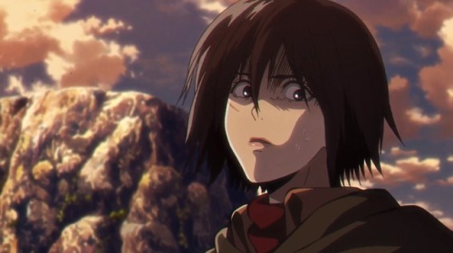 harley-quinzell:“GIVE EREN BACK”YANDERE MIKASA MOMENTS FROM...