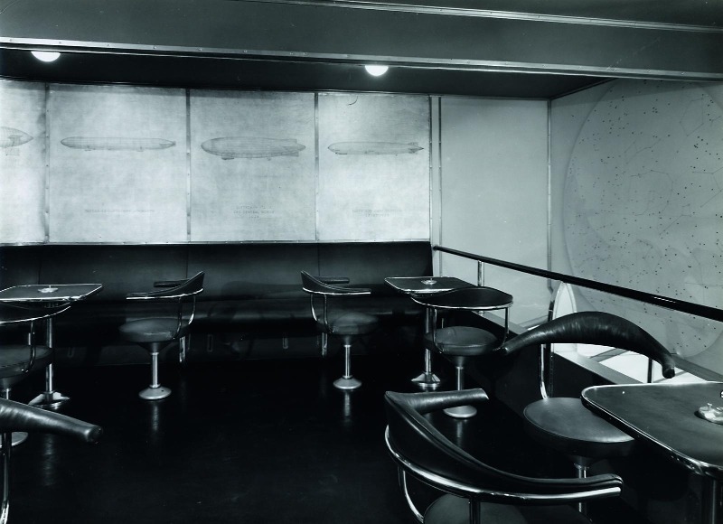 Jake Rutigliano — The smoking room of the Hindenburg.