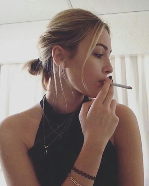 smoking is hot