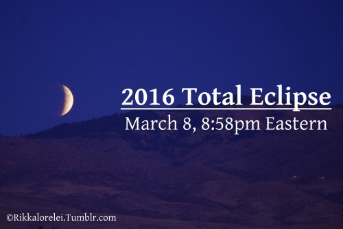 rikkalorelei:2016 Full Moon DatesJanuary 23, 8:46pm Eastern –...