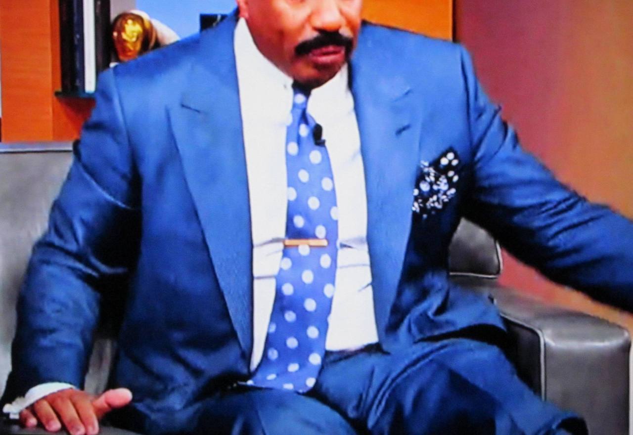 Why I Love Men — Steve Harvey is a fool. He so happy that big baggy...