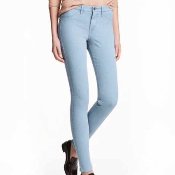 skinny regular waist h&m