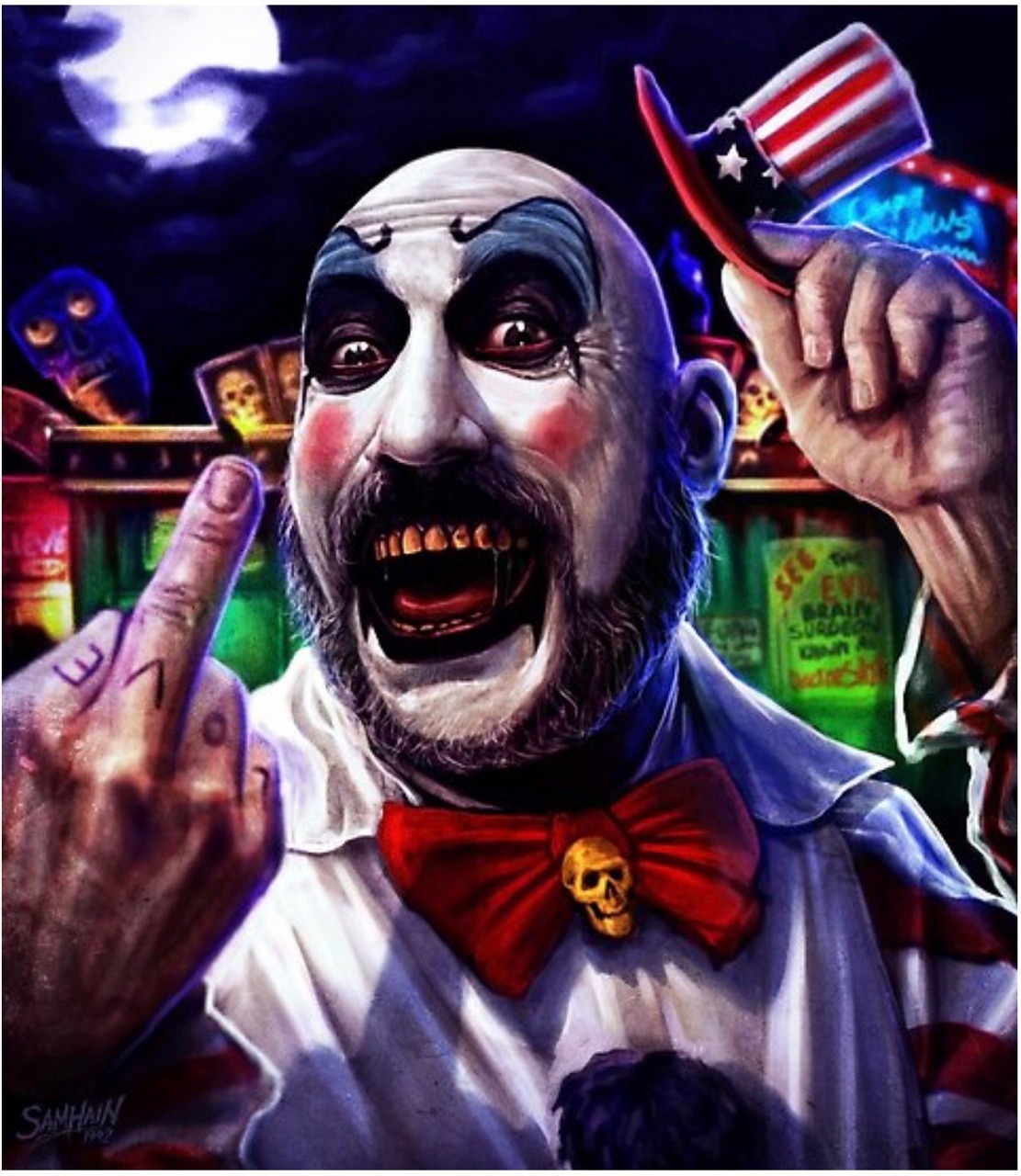 Captain Spaulding Art Tumblr Captain Spaulding Art Tumblr