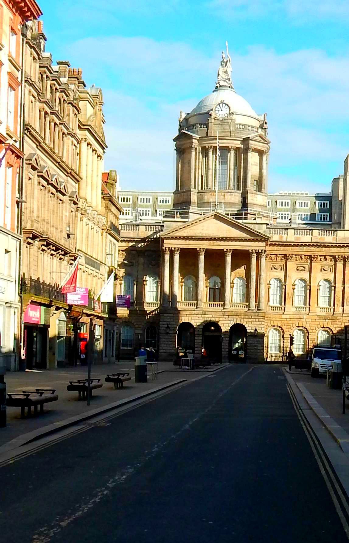 Castle Street + Town Hall, Liverpool, England, UK - FUCKITANDMOVETOBRITAIN