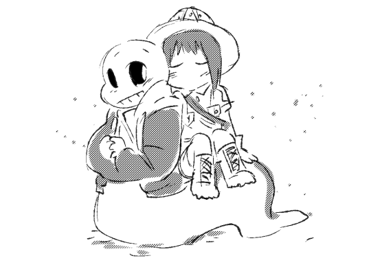 AU Undertale One-shots 3 - Lamia! Sans x Reader