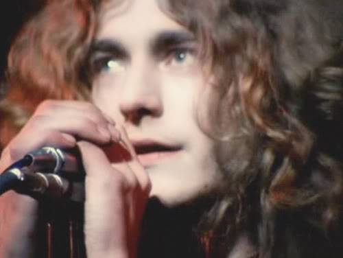 wholelottazepp:21-year-old Robert Plant performing at the Royal...