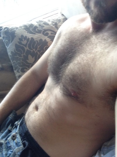 Cubs are so cute, and cuddly! I love his furry chest ;)