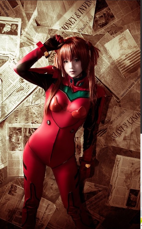 cosplaybeautys:Soryu Asuka Langley by Misa...