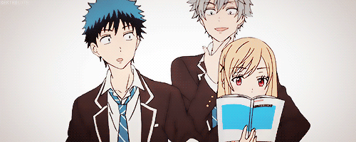 Resultado de imagen para yamada kun to 7nin gif