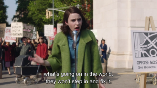 fuertecito:The Marvelous Mrs. Maisel 1x04 “The Disappointment...