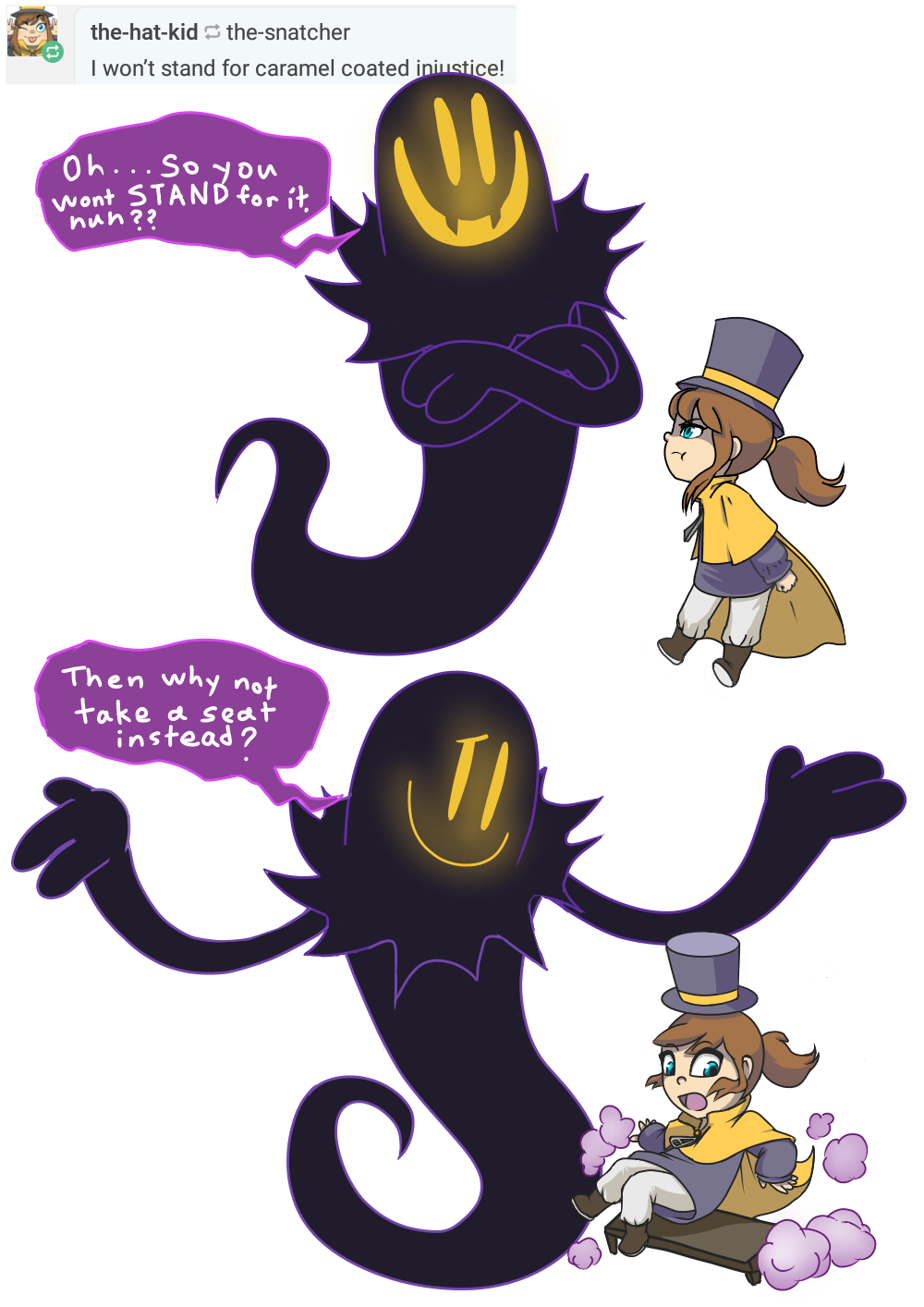 a hat in time snatcher