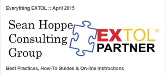 April 2015 Everything EXTOL Newsletter