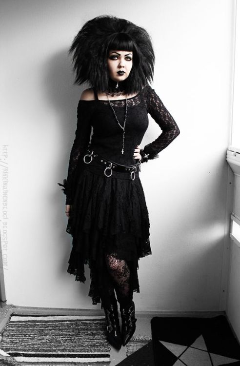 Goth Model On Tumblr